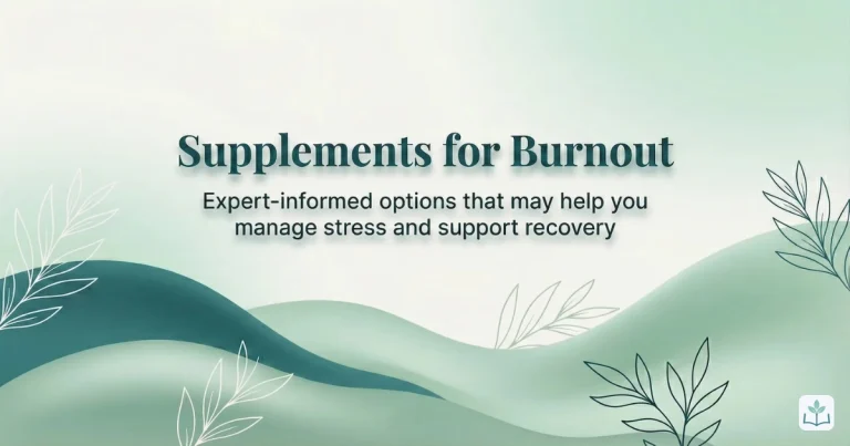 Supplements for Burnout MWOV | Many Words One Voice