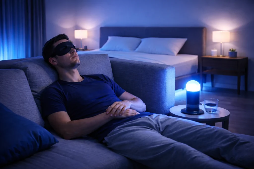 Are blue LED lights good for sleep? what science says about using a blue LED bulb - Many Words One Voice
